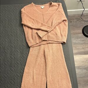 Cozy Light Brown Women's Lounge Set